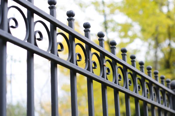 Wrought Iron Fence Cleaning in Richmond