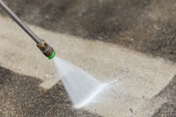 Garage Floor Power Washing in Richmond