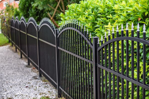 Iron Fence Pressure Washing in Richmond