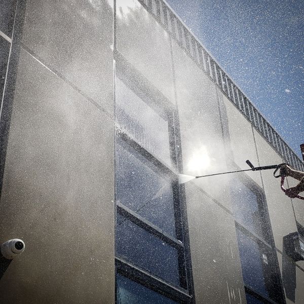 Exterior Building Washing in Richmond