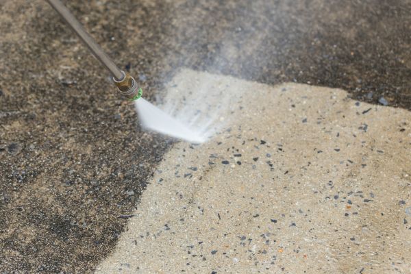 Deck Concrete Cleaning in Richmond