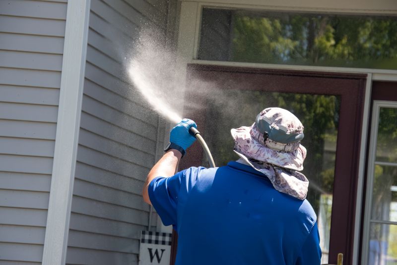 Aluminum Siding Power Washing